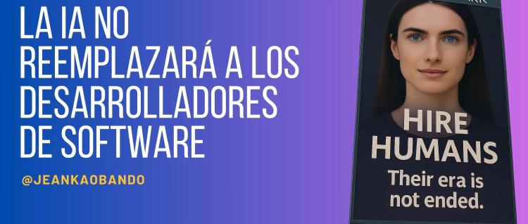 La IA no reemplazará a los desarrolladores de software